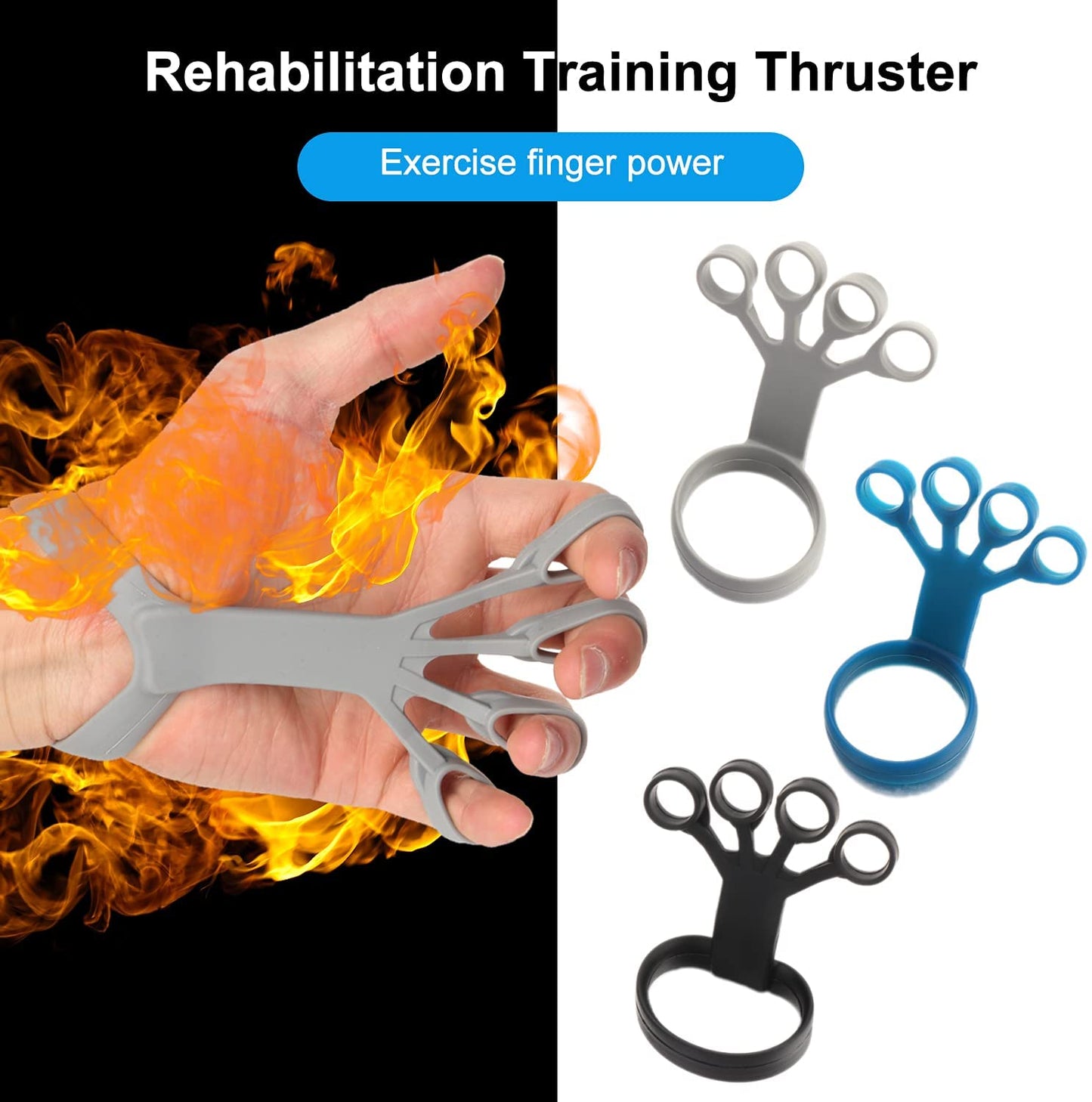 Silicone Finger Trainer Hand Gripper