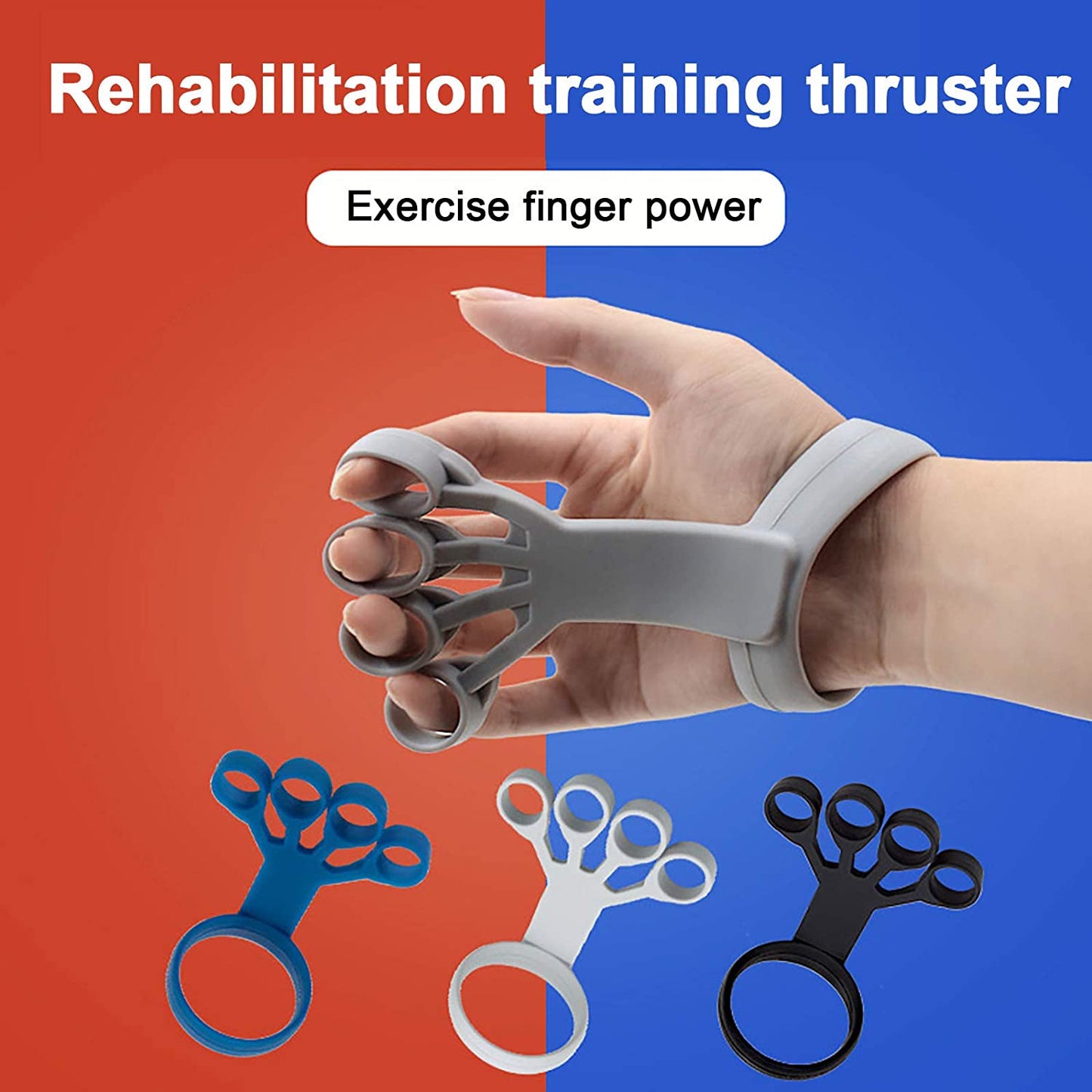 Silicone Finger Trainer Hand Gripper